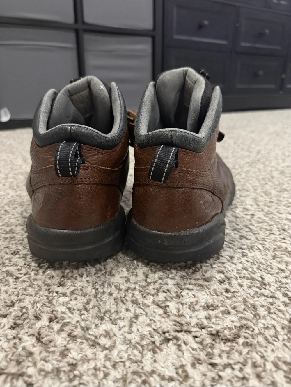Dr. Comfort Men’s Brown Leather Supportive Boot